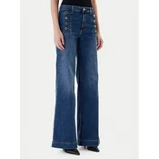 ViCOLO Jeans hlače DF5076 Modra Wide Leg