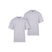 Mens UC Tall Tee 2-Pack - White + White