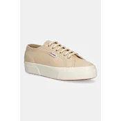 Superga 2740 PLATFORM RAFFIA teniske ženske