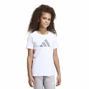 Adidas JG ANIMAL T, djecija majica, bijela QD456
