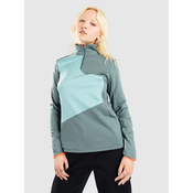 Ortovox Light Zip Neck Pulover iz pliša arctic grey