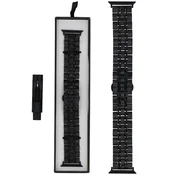 Nova MultiLink zapestnica črne barve za Apple Watch 38/40/41 mm črne barve