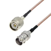 Pigtail BNC vtičnica/TNC vtič RG316 1m