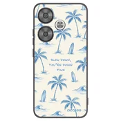 Silikonski črni ovitek za Xiaomi Poco F6 - Slow Tide