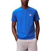 Majice Calvin Klein Jeans Ss Badge 30S Jersey Classic Tee Classic Blue L