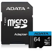 ADATA SD kartica 64GB AData+ SD adapter