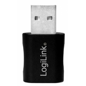 Logilink USB Audio Adapter black 1x3.5mm ( 2567 )