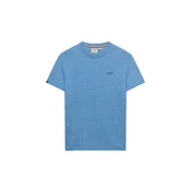 Superdry & Co Majica Essential Serif svetlo modra