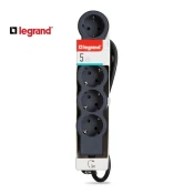 LG 694564 PRODUZNI BLOK 5X2P+E 3M (CRNA/T.SIVA)