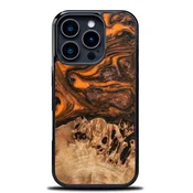 shumee Ovitek Bewood Unique za iPhone 16 Pro - oranžen