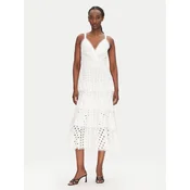 ACCESS FASHION Poletna obleka 53-3396-264 Bela Regular Fit