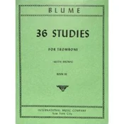 BLUME:36 STUDIES BOOK 3 FOR TROMBONE