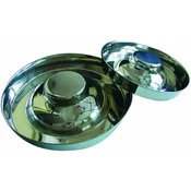 Skleda za mladiče iz nerjavečega jekla z dvignjenim središčem 29 cm