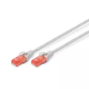 DK-1617-200 patchcord kabl 6 U/UTP CU 20m sivi