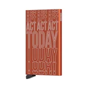 Denarnica Secrid Cardprotector Laser Orange