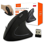 ZENWIRE Mysz Vertikalna Ergonomična Brezžična Miška Zenwire X7