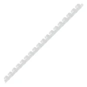 Deli 14 mm bijela plasticna spirala, pakiranje od 12 komada DEL03847/12