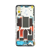 Steklo in LCD zaslon za Oppo Find X3 Lite, originalno (OEM), črno