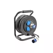 BRUNNER Drummer Rubber (3 x 2,5 mm) 25 m – CEE + 4 Schuko