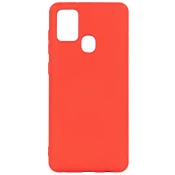 Samsung Futrola za mobitel Samsung A21s, crvena - Original Silicone Case A21s