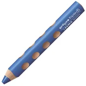 Lyra Groove TripleOne Ergonomic Triangular 3-In-1 Barvni svinčnik Pastel Blue 1 kos
