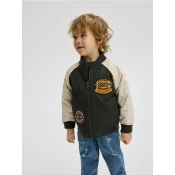 Reserved - Oversize bomber jakna - temno siva
