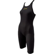 Womens swimwear finis fuse open back kneeskin black 32