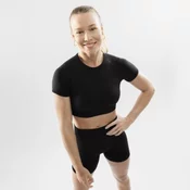 SIROKO Attitude | Ženski brezšivni športni crop top s kratkimi rokavi | Vaša druga koža za vrhunsko vadbo in neustavljivo samozavest! PO NAROČILU (dobava 7 do 14 dni)
