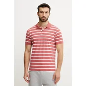 Pamucna polo majica Helly Hansen NEWPORT POLO za muškarce, boja: ružicasta, s uzorkom, 34412