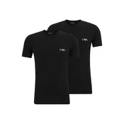 Emporio Armani Majica črna/bela