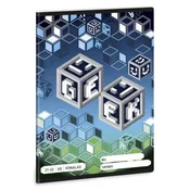 Geek: Črtasti zvezek - od 4. razreda naprej, A5
