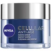Nivea Crema notte per il ringiovanimento della pelle Cellular Anti-Age formato da 50ml