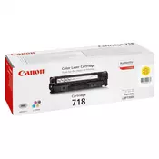 Canon original toner 718 Y, 2659B002, yellow, 2900str., výpredaj, cena platná do vypredania zásob