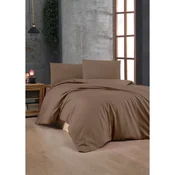 Braon Ranforce Super King Posteljina Set