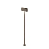 Wever & Ducré Lighting WEVER & DUCRÉ LED-svetilka za pot Kiosk 1.2 bronasta višina 65 cm - Aluminij
