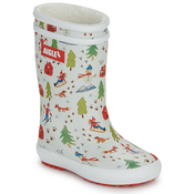 Aigle škornji za dež LOLLY POP FUR PRINT Bela