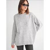 MixRay Pulover Pullover siva