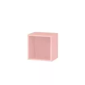 Odprta stenska omara Boxie 40x40x27 cm roza