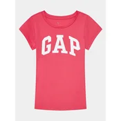 Gap Majica 460525-05 Roza Regular Fit
