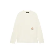 Pull&Bear Pulover volneno bela