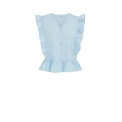 WE Fashion Bluza  svetlo modra