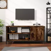 TV ormaric boja dimljenog hrasta 100x40x45 cm konstruirano drvo