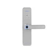 Ključavnica z elektronskim ročajem in kontrolo dostopa, tipkovnico, prstnim odtisom, RFID kartico, aplikacijo TUYA SecureEntry-HL200