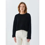 MixRay Pulover Pullover črna