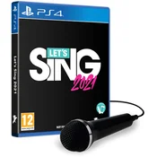 Lets Sing 2021 Single Mic Bundle (PS4) - rabljeno