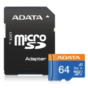 ADATA microSDXC, Class10, 100/25MBs, 64GB