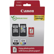 Komplet kartuš Canon PG-510 in CL-511 Photo Value Pack/Original