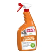slomart NATURE'S MIRACLE Oxy odstranjevalec madežev in vonjav - Čistilni sprej za mačke, 709 ml, 24-urna dostava