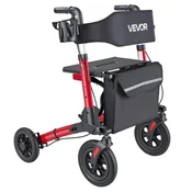 VEVOR Hodalec Rollator HFK-9202E 715x720x840 mm Nastavljiva ročica