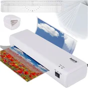 Izoksis 4v1 set 500W laminator A4 za plastificiranje bel